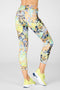 MID-RISE PRINTED POWERHOLD® CAPRI - MERIDIAN REMIX